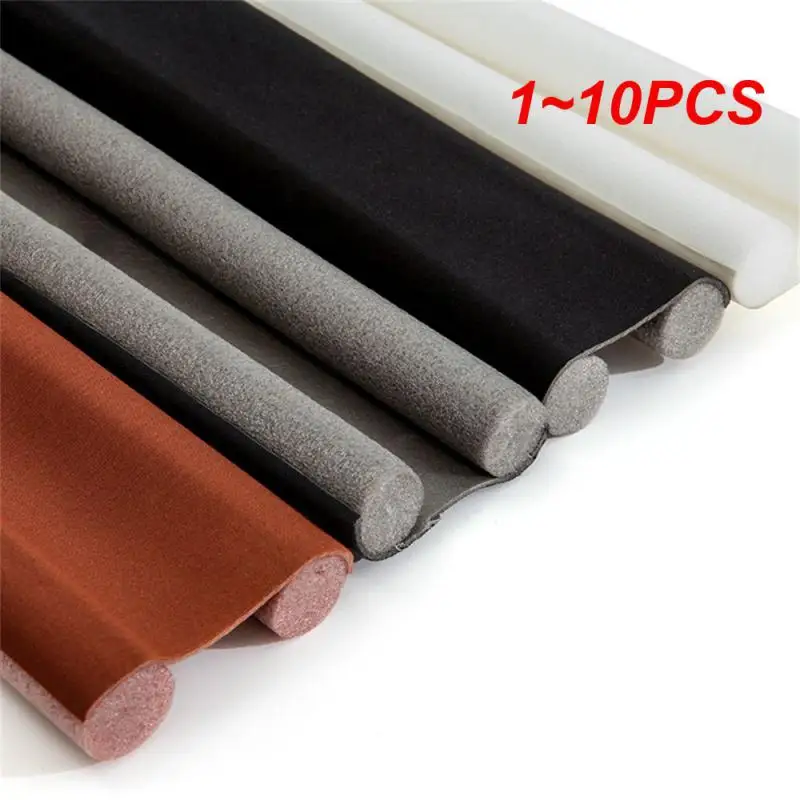 1~10PCS Door Bottoom Draft Stopper Weather Stripping Door Sweep Under Door Draft Blocker Insulator Weatherstrip House Acoustic