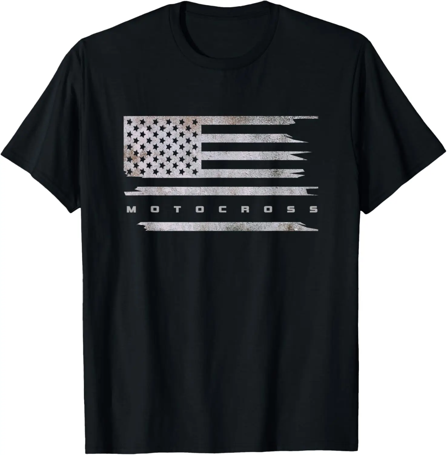 

American Flag Motocross Apparel - Motocross Dirt Bike T-Shirt