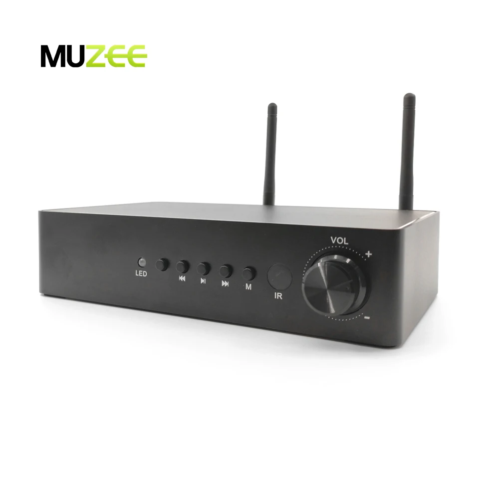 60 Вт * 2 ESS9023 Wi-Fi и Bluetooth HiFi стерео цифровой многокомнатный усилитель класса D, эквалайзер Airplay, бесплатное приложение