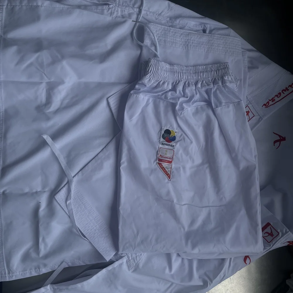 New Arrive Breathable Karate Uniform For Kids Adults Lightweight Student Gi Pants and Jackets For Martial Arts Uniform image 5
