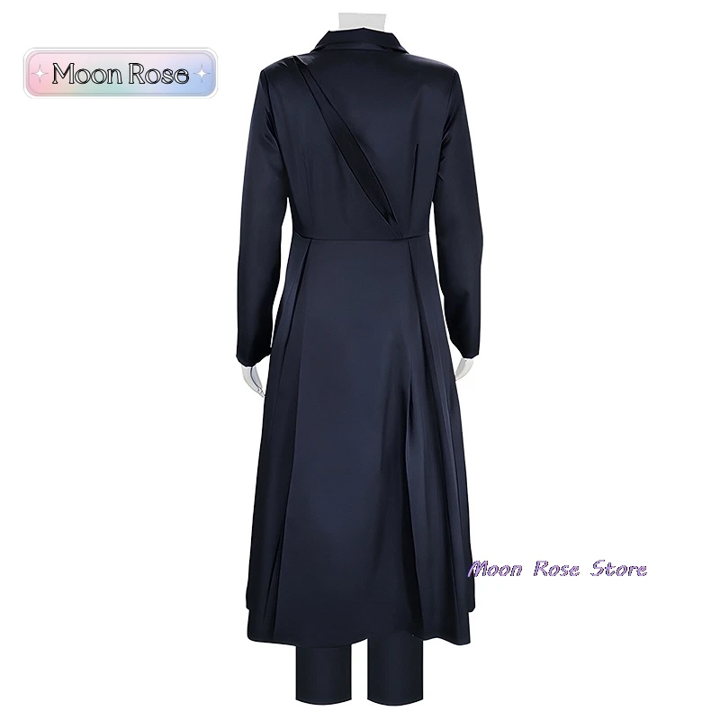 Witch Agatha Cosplay All Along Costume Uniform Harkness Outfit Movie Women Coat Robe Kathryn Suit Halloween Party Roplay 2024