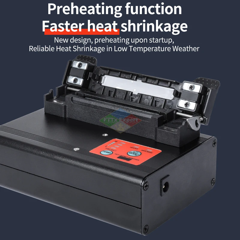 Imagem -04 - Forno Externo de Splicer Fusão Bateria de Lítio Recarregável 300 Core External Bare Fibra Óptica Aquecimento Automático