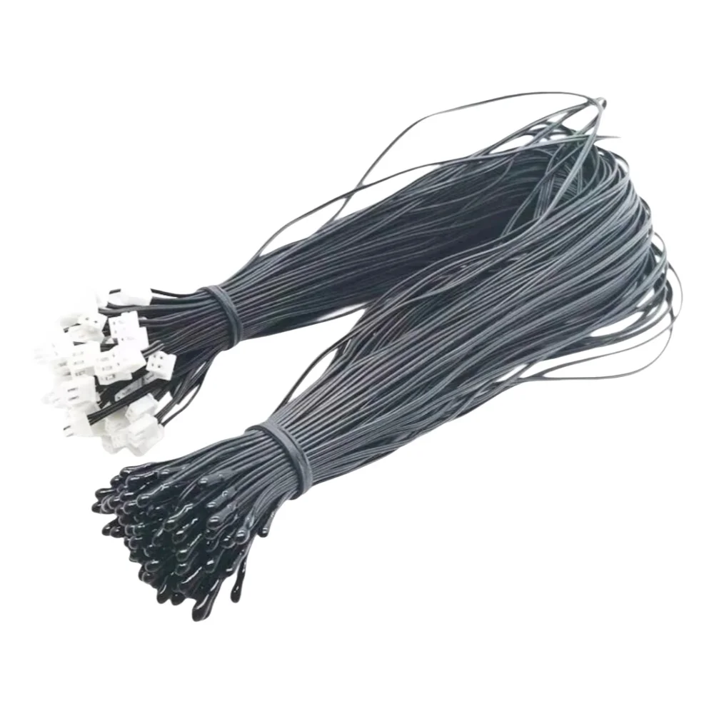 1 szt. Sonda NTC czujnik temperatury termistora B3950 10K 1% sonda klimatyzacji 13/20/25/30/35/40/50CM 1/2/5M — zdjęcie produktu 7