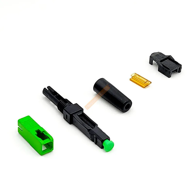 UNIKIT ESC250P-LW Single-Mode SC APC SC UPC Fiber Optic Quick Connector Optical Fiber Pre-embedded Fast Connector