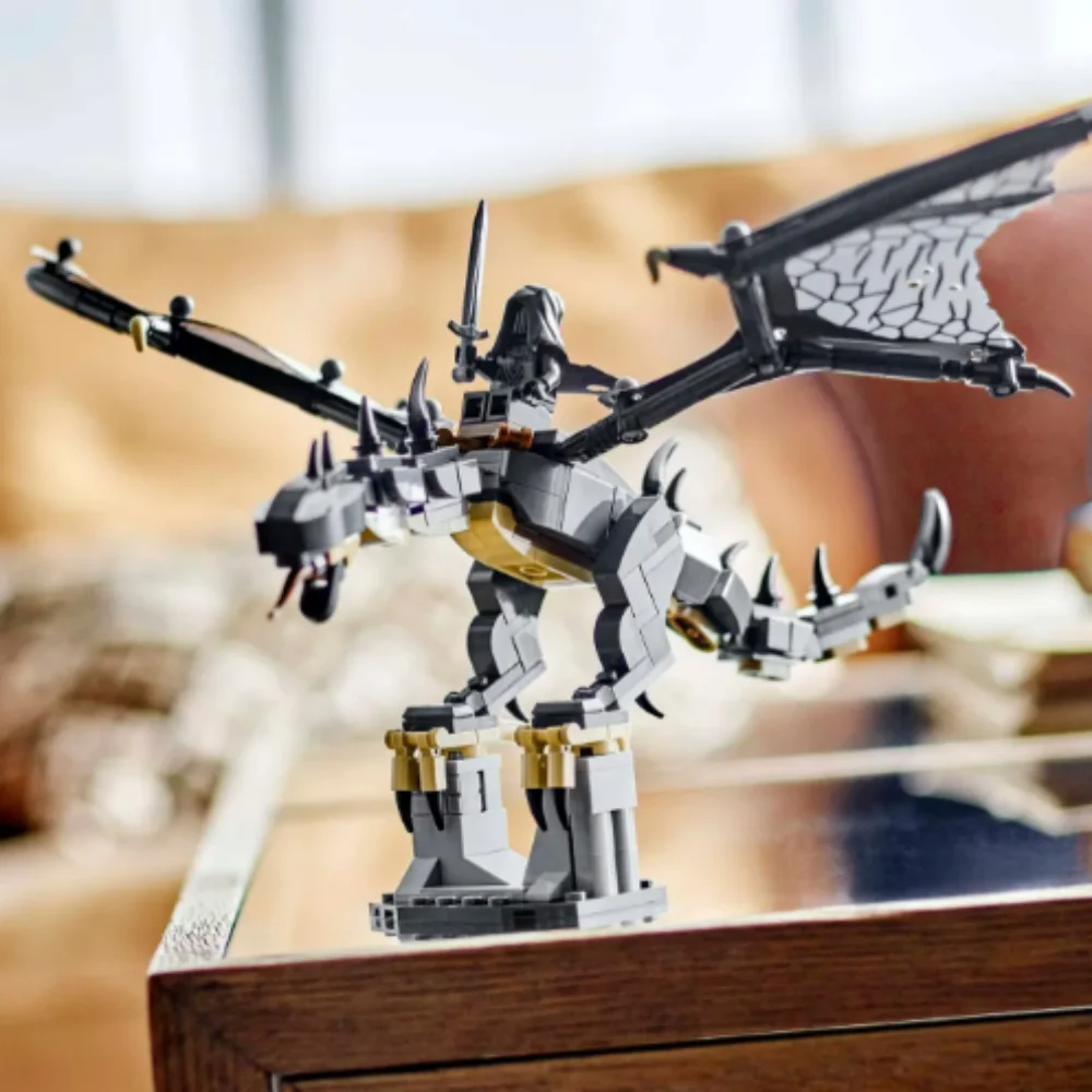 جديد وصول 40693 269 قطعة سيد الخواتم سقط الوحش التنين ستيد الفيلم نموذج الطوب لعبة مكعبات البناء لهدايا عيد الميلاد #2