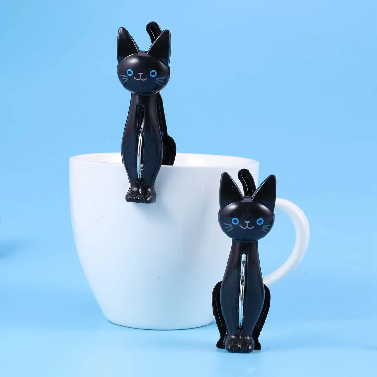 

4pcs Bag Clips Sealing Clips Ergonomic Easy Use Assorted Colors Food Storage Sealer Kitchen Cabinet Accessories