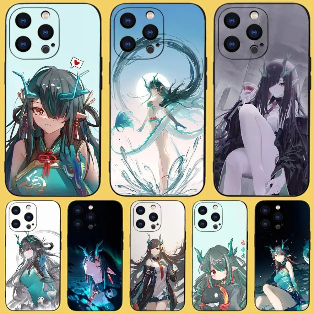

A-Arknights D-Dusk Game Phone Case For iPhone 16,15,14,13,12,11,Pro,XS,Max,XR,Plus,E,SE4,Mini Black Fashion Cover