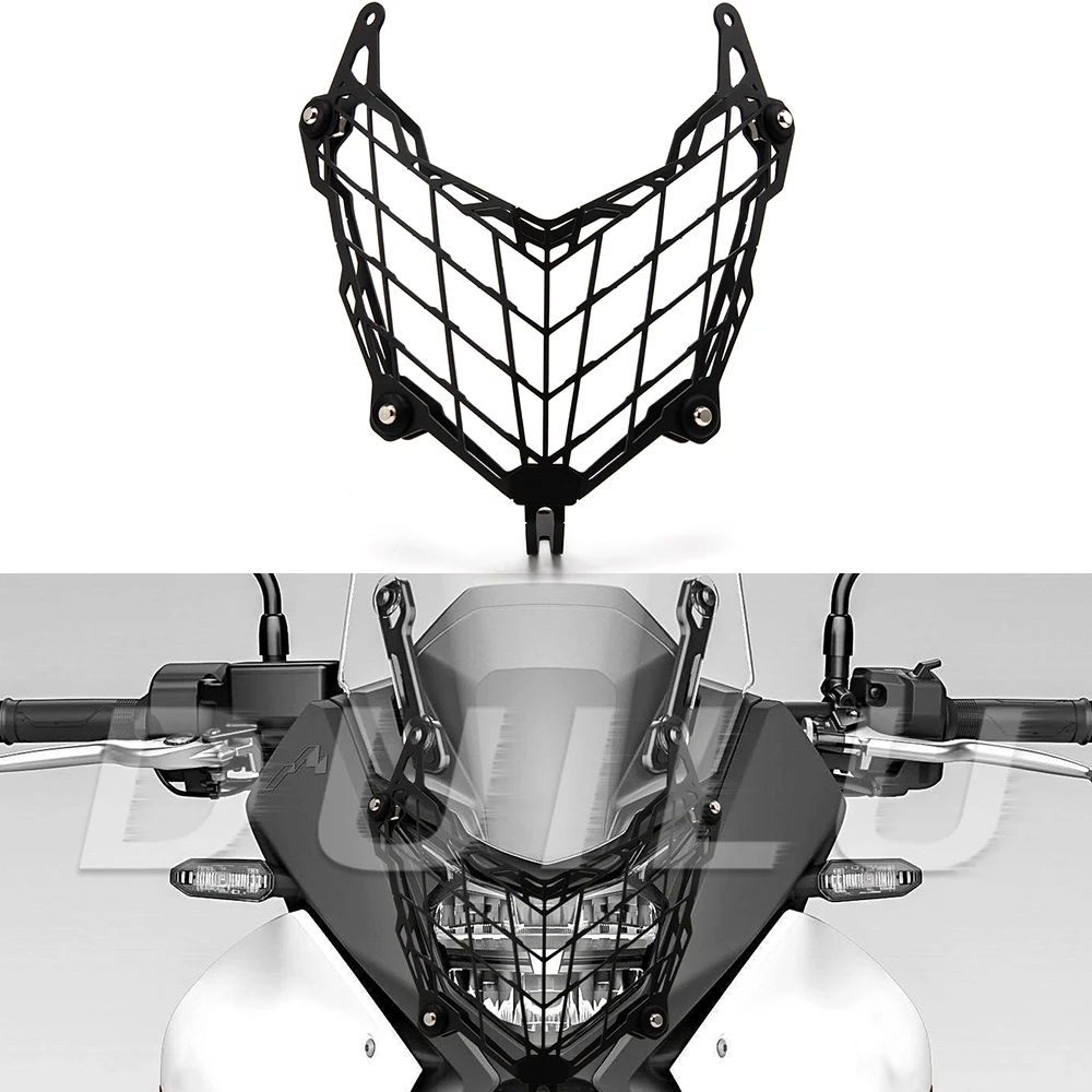 

For HONDA TRANSALP XL750 XL 750 2023 2024 2025 Motorcycle HEADLIGHT GRILL Headlight Guard Head Light Grill Cover Protector