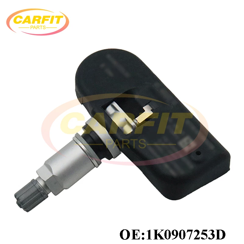 

New OEM 1K0907253D TPMS Tire Pressure Sensor For Audi A3 A4 A5 Q5 S4 Volkswagen Beetle Golf GTI Jetta Passat Tiguan Auto Parts