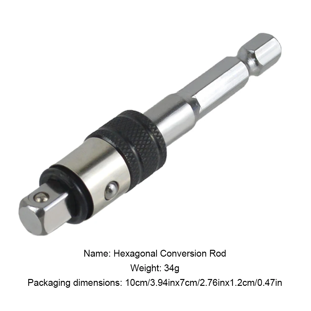 Hexagonal Converter Hex Socket Converter Hex Socket Adapter for Rotary Hammer To Impact Drill Conversion Tool