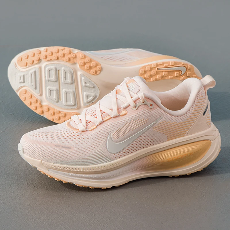 Nike Women's Sports Shoes Vomero 18 Rebound Cushioning Fashionable Breathable Comfortable Lightweight Low-Top Running Shoes Hm6804-800