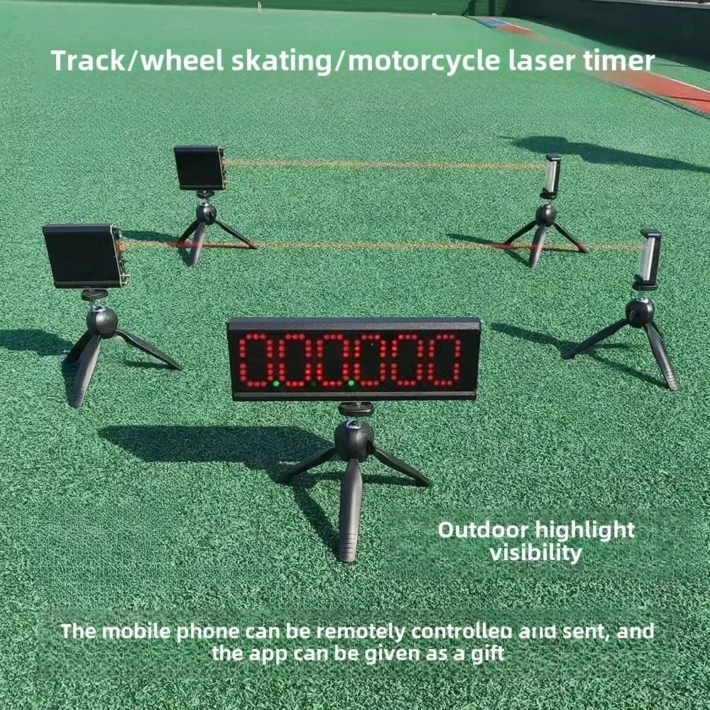 Infrared Laser Timer Track and Field Roller Skating Racing Competition Kincana Timer Dash Test Automatic Sensing