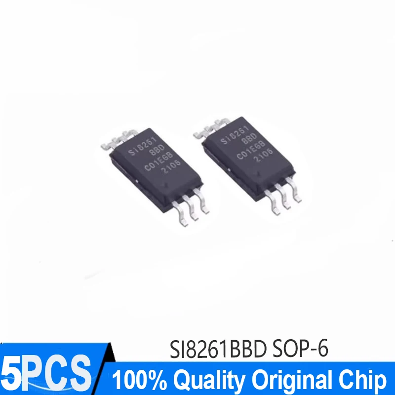 (5 pieces) SI8261BBD SI8261ABD SI8710BD SOP-6 Original Chip