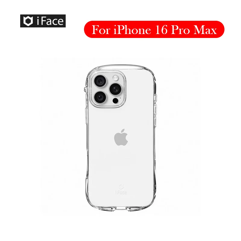 

Прозрачный чехол для iPhone 16 Pro Max, задняя крышка с подушкой безопасности