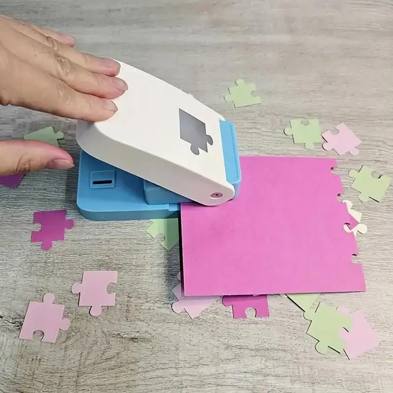 Jigsaw Puzzle Machine Cutter Craft Handmade Puzzle Puncher Smooth Cutting Jigsaw Puzzle Machine Cutter For Greeting Card DIY