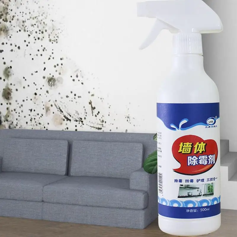 Anti mold Spray 500ml Household Mold Remover Spray Mildew Cleaning Agent Multifunctional Mold Remover For Tile Seams Toilet Sink