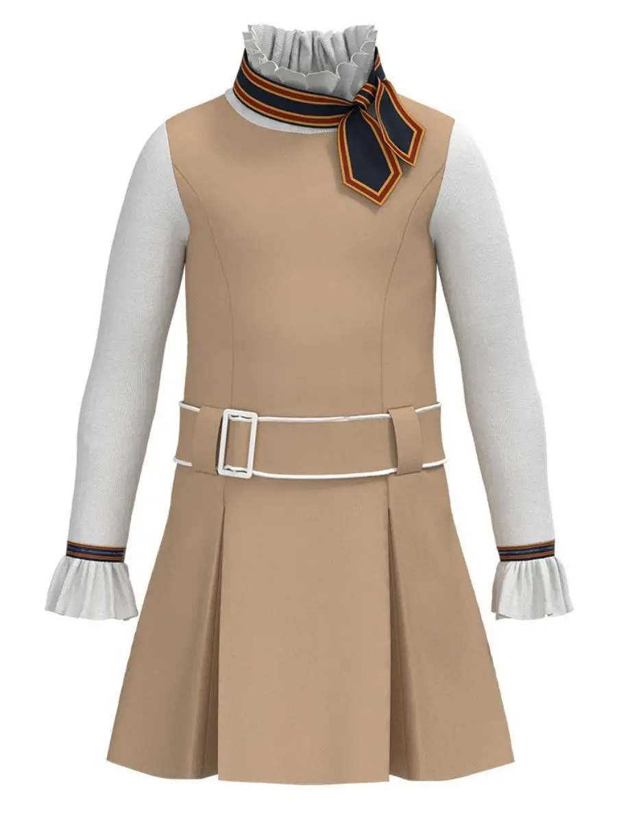 زي تنكري للشخصية الرئيسية M3GAN20 لحفلات الهالوين للأطفال، زي مسرحي، ملابس نسائية تقليدية، فستان صيني تقليدي