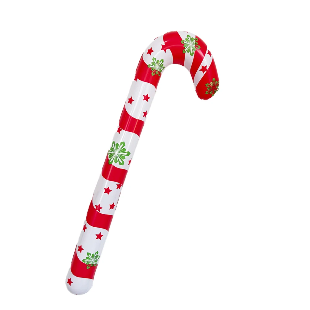 حديقة سياج في الهواء الطلق زينة عيد الميلاد نفخ قصب الحلوى 7.5 سنتيمتر سميكة لعوب اللمس مخطط تصميم لمسة غريب الأطوار #4
