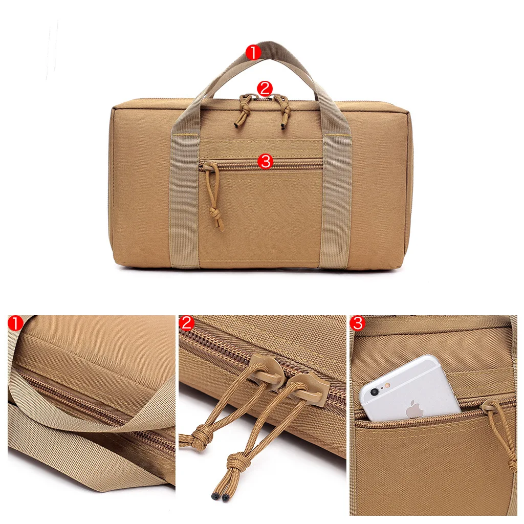 

Tactical EDC Handbag Utility Pouch Multi-Purpose IFAK Organizer Tool Bag for Outdoor Field Storage Accessory