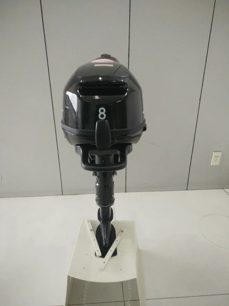 AIQIDI New 4-Stroke 8HP 139cc Manual Tilt Water Cooled  F6 Outboard Motor for Resale