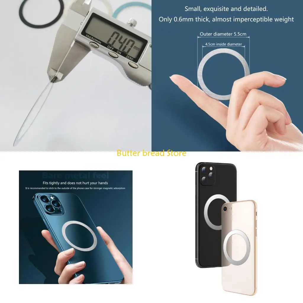 W89C Cell Phone Ring Holder Magnetizing Sheet