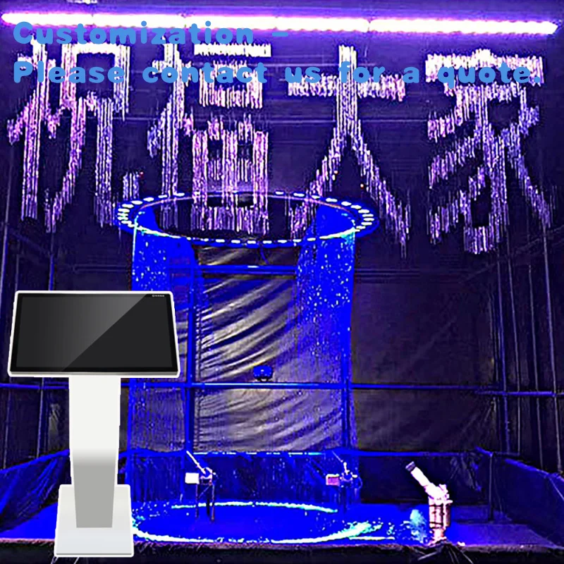 

custom.Outdoor/Indoor Home Feature Decoration: Digital Curtain Fountain