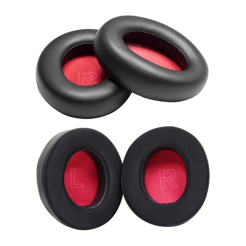 96BA Oval Replacement Ear Cushions Compatible for Life 2NEO/LifeQ10, 1Pair Earmuff for Home Music and Study Use