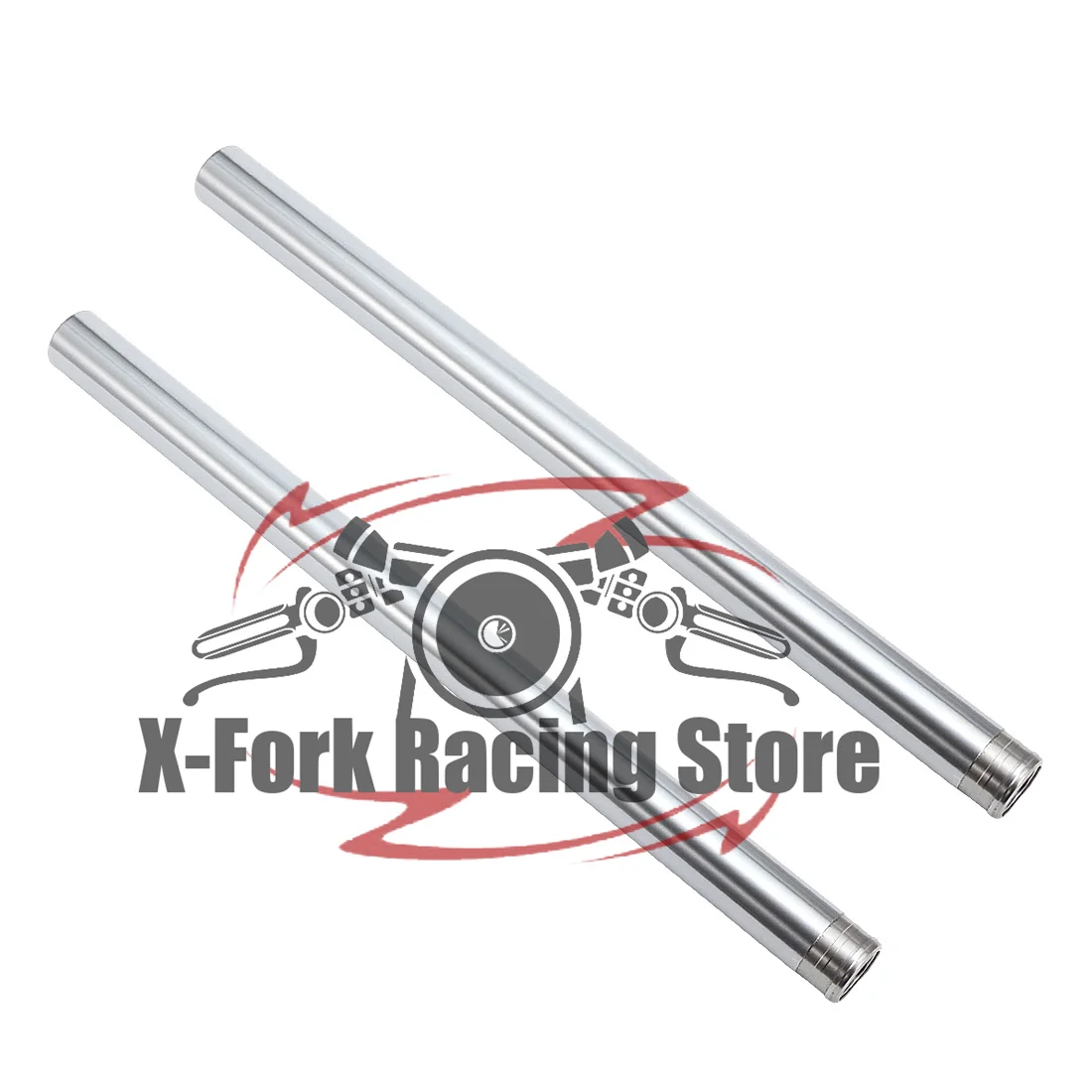 Front Fork Inner Tubes Pipes Pair For BMW F800R 2009-2015 2010 2011 2012 2013 43x635mm 31427719250 Fork Brake Suspension Leg Bar