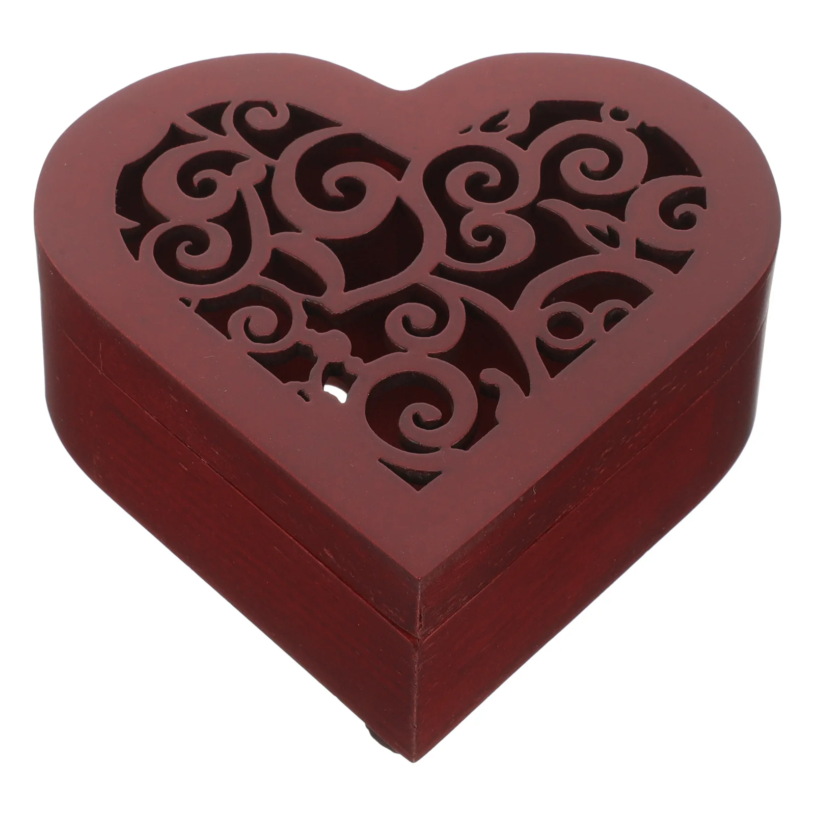 

Heart Shaped Wooden DIY Music Box Unfinished Craft Kit for Birthday Gift Decoration Table Desktop Office Bedroom Festival
