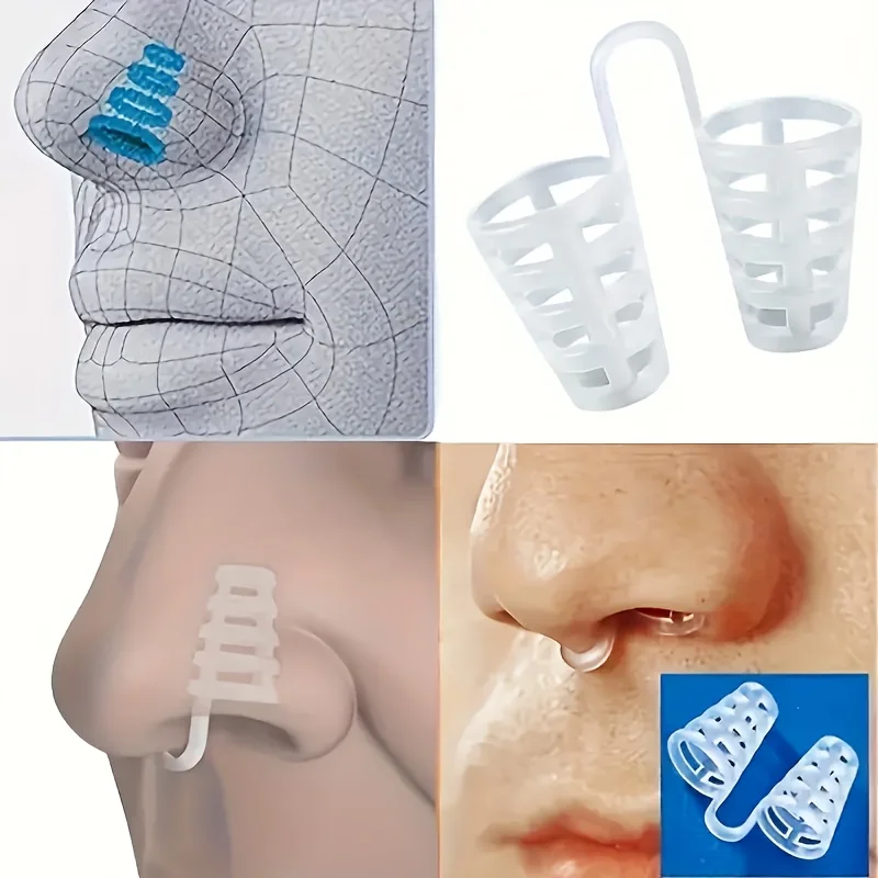 8 قطعة/المجموعة مكافحة الشخير موسع الأنف سيليكون مشبك الأنف مكافحة الشخير سهلة التنفس الشخير سدادة تحسين النوم مكافحة الشخير أداة #3