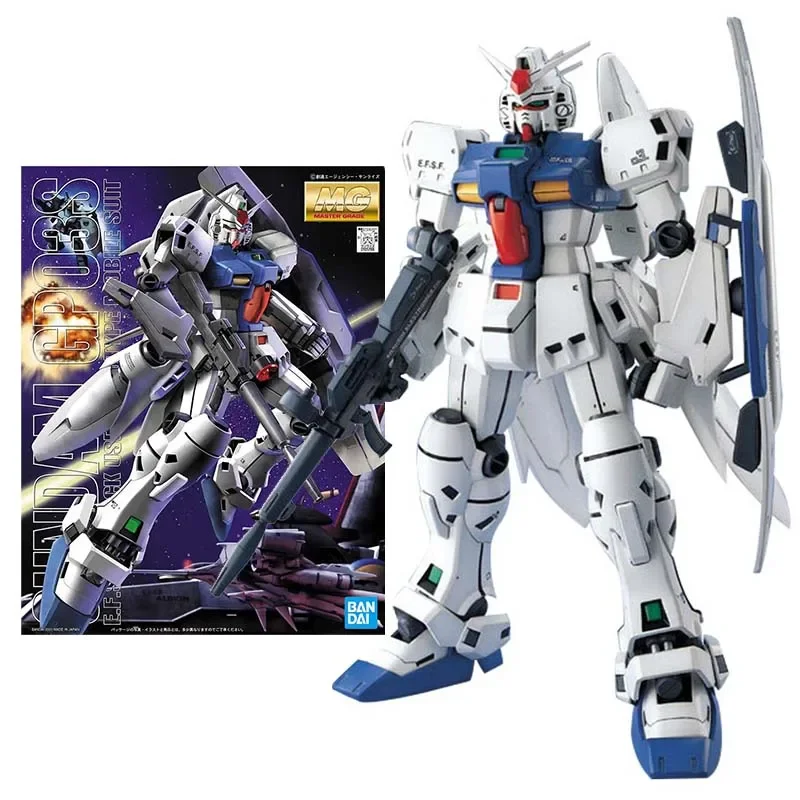 Bandai Figure Gundam Model Kit Anime Figures MG 1/100  RX-78 GP03S Stamen Mobile Suit Gunpla Action Figure Toys For Boys Gifts