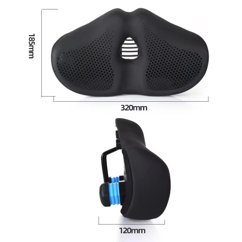 Noseless Bike Seat Cushion Extra Padding Comfortable Wide Bicycle Seat Oversized Soft Saddle for Bikes Mtb Road Bike Saddle view 3