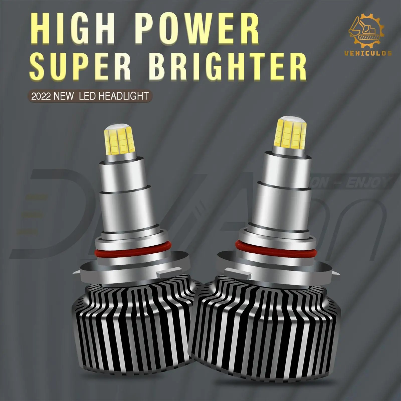 

2 шт. AUXITO 9005 HB3 светодиодная лампа дальнего света 6500K 16000LM 56W CANBUS IP68 CSP чипы комплект для переоборудования автомобильных противотуманных фар