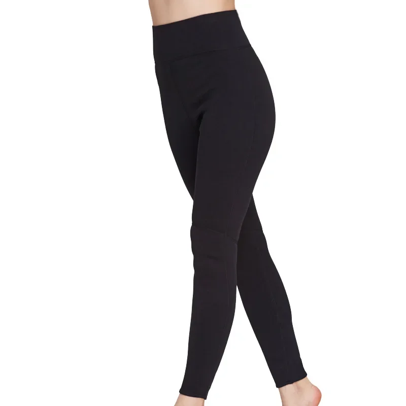 

Гибкие женские штаны для йоги, фитнеса и плавания 2 мм, комплект для снорклинга и дайвинга, облегающие брюки для бега с эффектом похудения