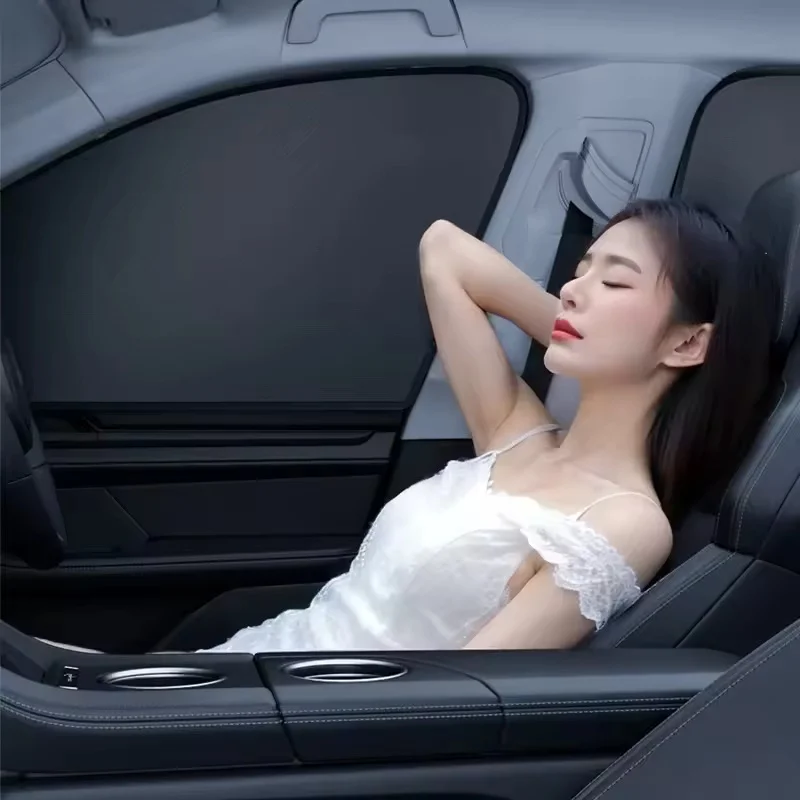

Magnetic Car Sunshade Window Curtains Auto Window Sun Shade Privacy Sun UV Protection Window Shield Car Interior Accessories