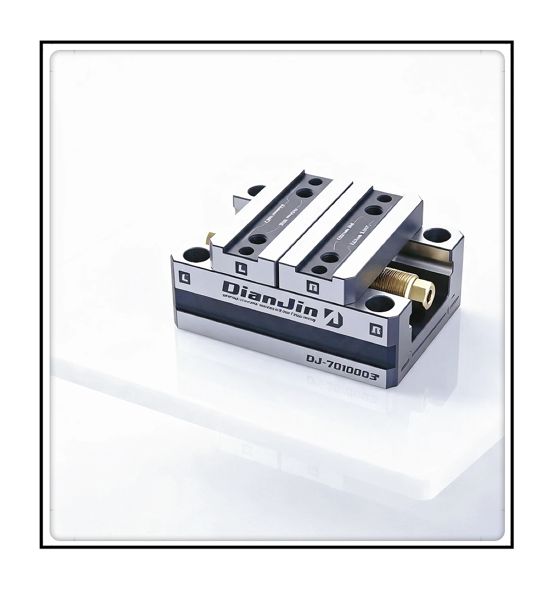 Four-Five-Axis Fixture Self-centering Vise Positive Negative Quick Clamping DJ-70100S