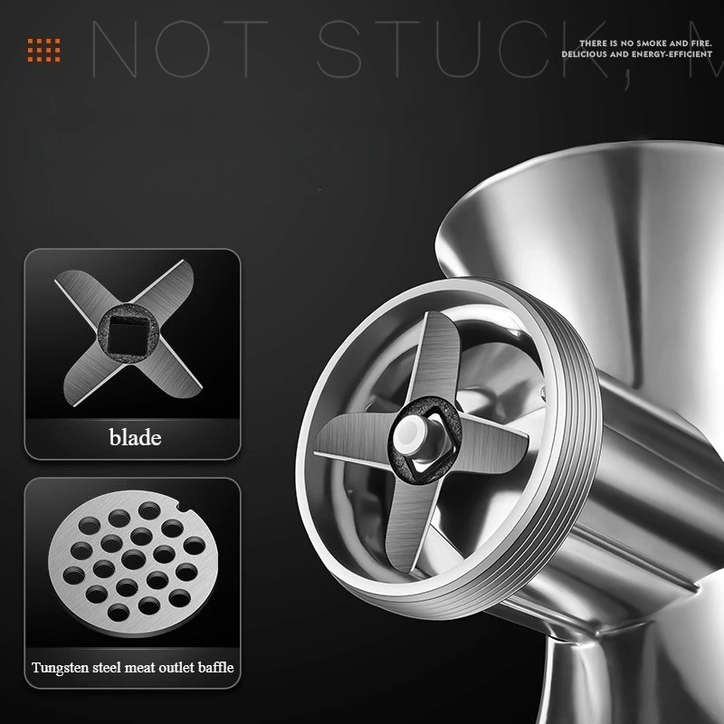 Máquina de llenado de salchichas para el hogar, restaurante, picadora de carne Manual, máquina de llenado de carne y albóndigas, herramientas de ingredientes alimentarios de cocina