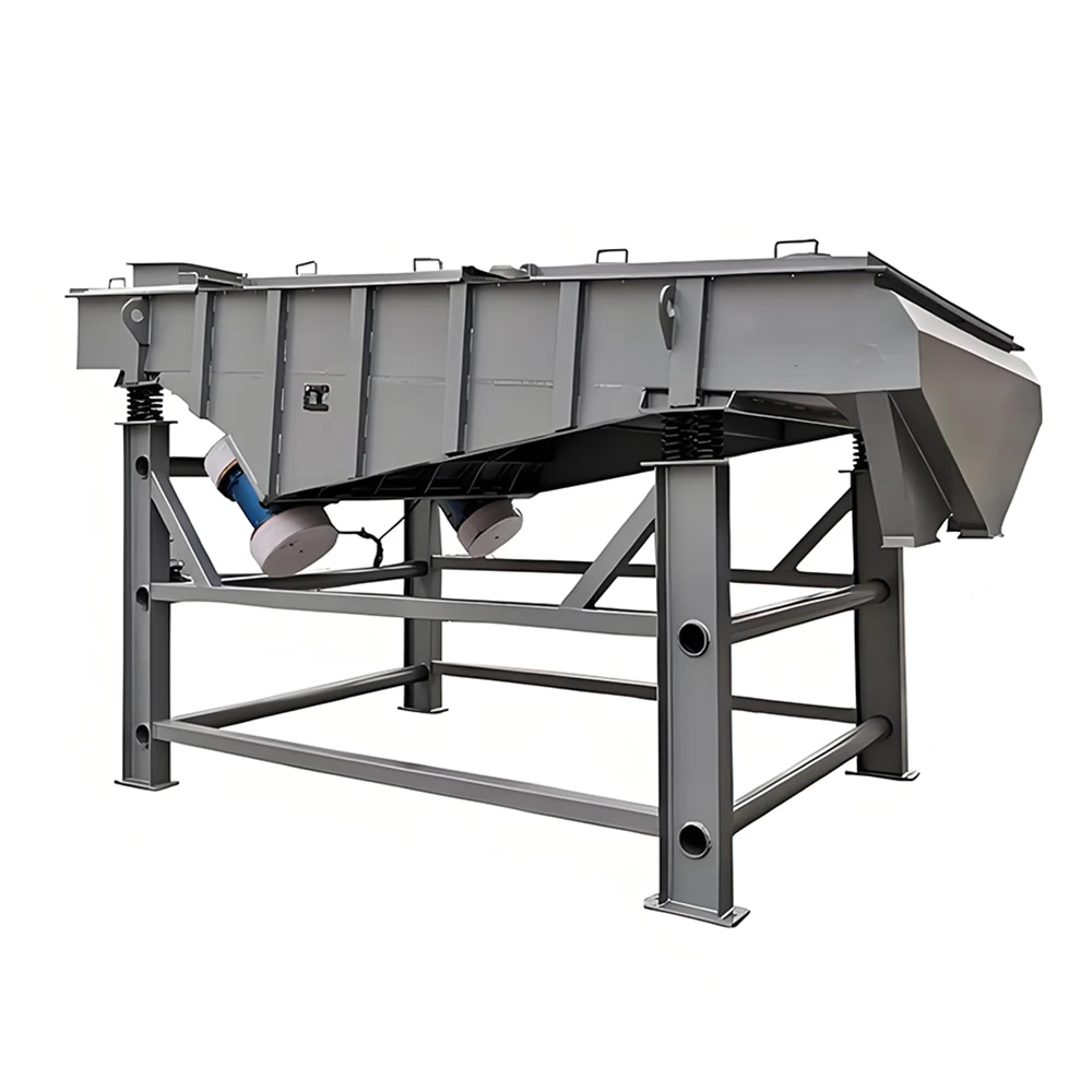 Nut Linear Vibrating Screen Almond Vibrating Screen Vibrating Screen Separator