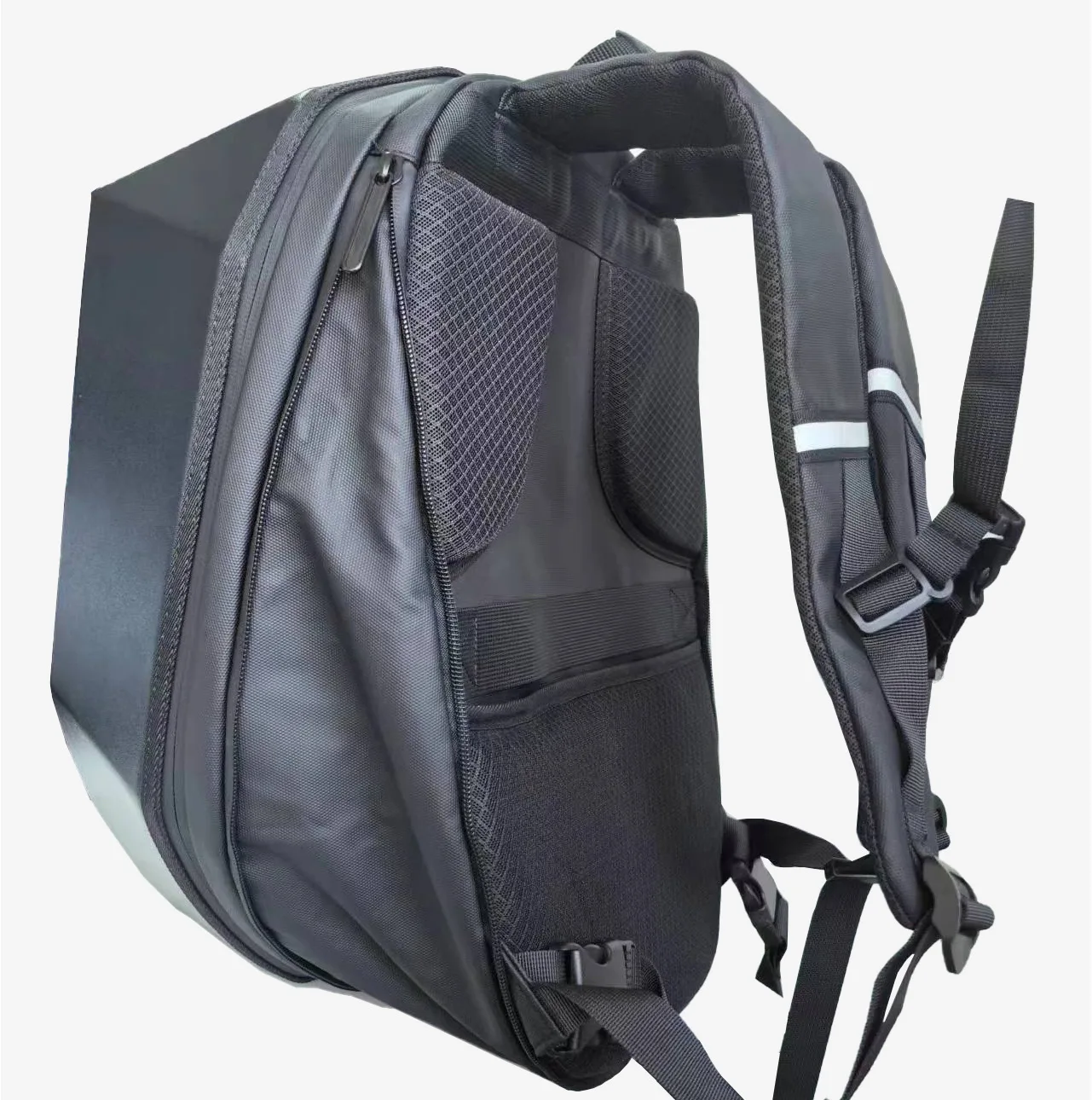 School Backpack for College Students Bags Locomotive Package Riding Backpack PC Nylon Material Backpack Women Cool Helmet Bag