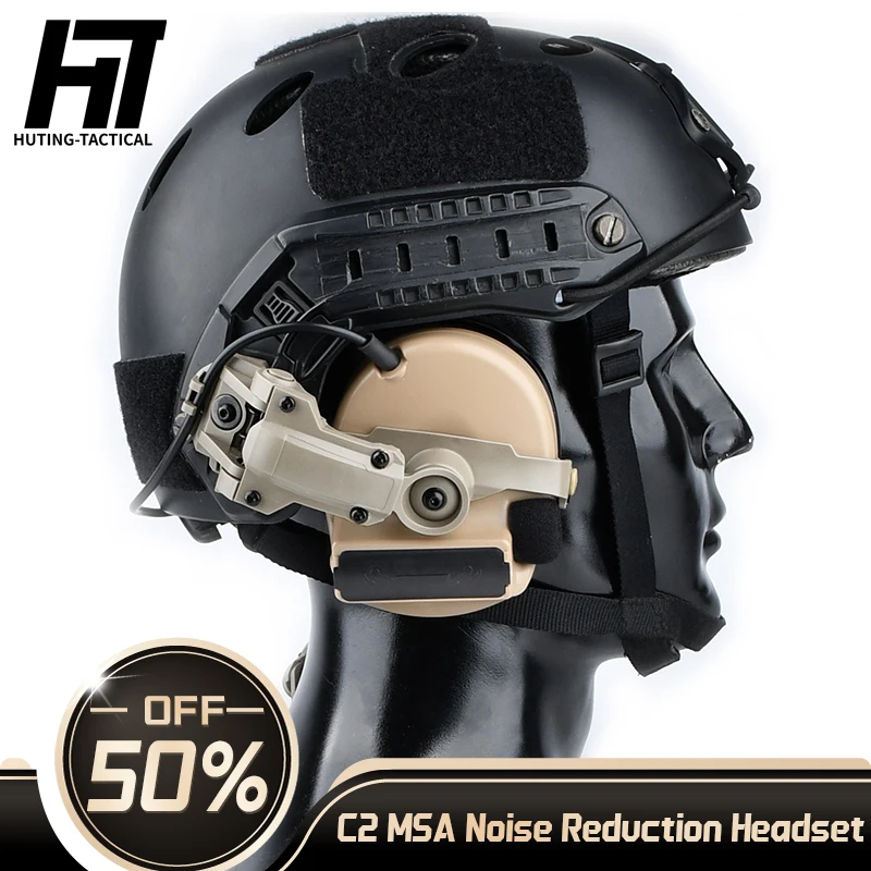 

Wadsn Tactical C2 MSA Noise Reduction Headset Softair Outdoor Shooting Hearing Protection Earphone Airsoft Civilian Headphone