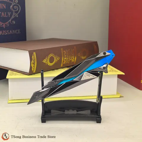 Valorant 22cm Cosplay Singularity 2.0 Butterfly Foldable Alloy Toy Model Unopened Blade Game Collectible Official Merchandise