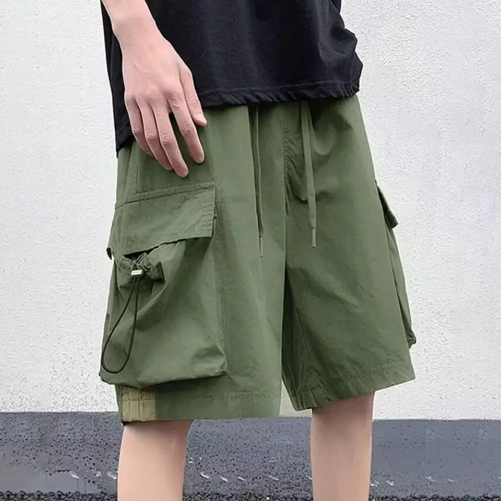 Мужские шорты-карго, для активного отдыха, для путешествий, повседневных видов спорта, больших карманов, прочные и удобные ткани, тонкие шорты для прогулок