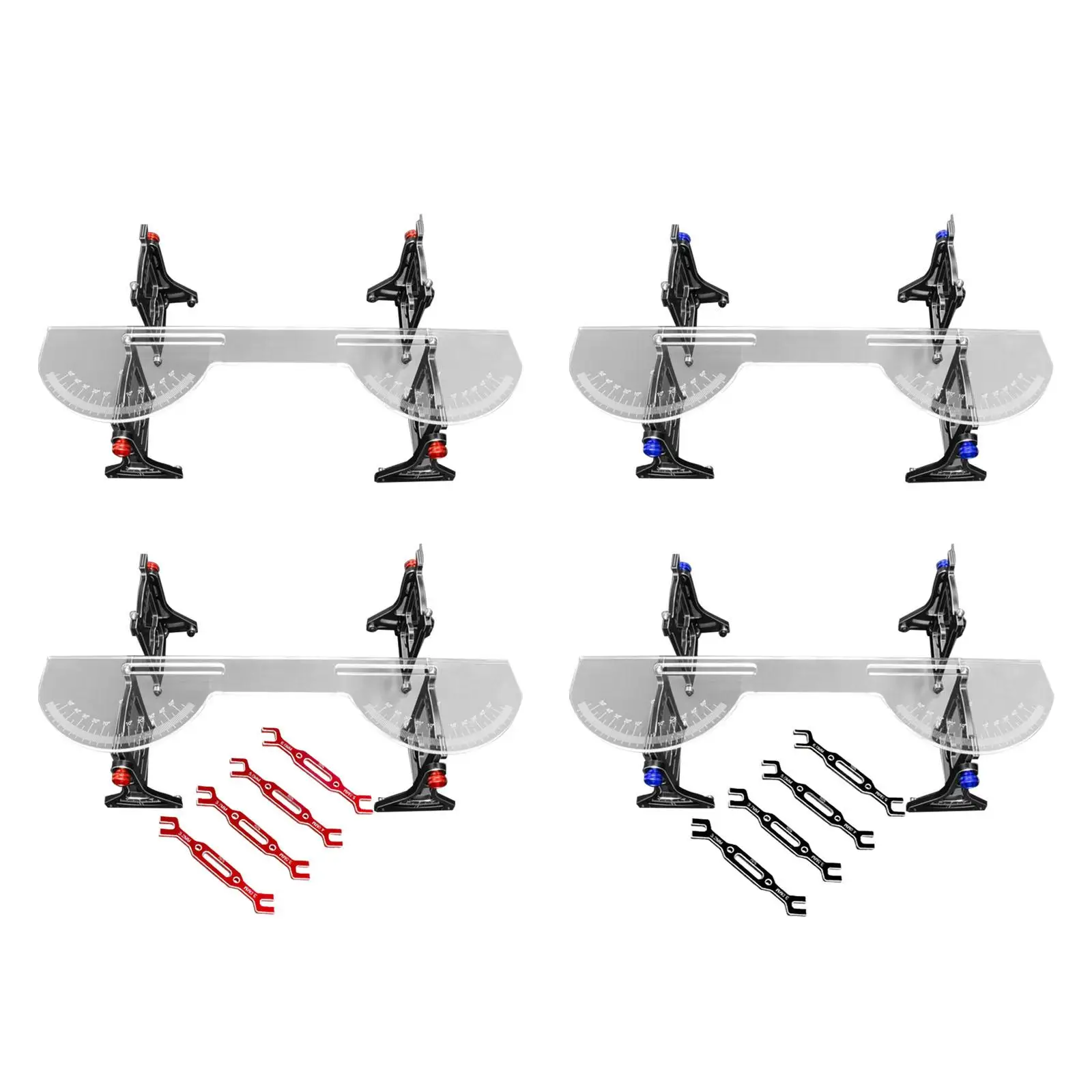 Camber Gauge Chassis Setup System Professional RC Car Truck Setup Tool