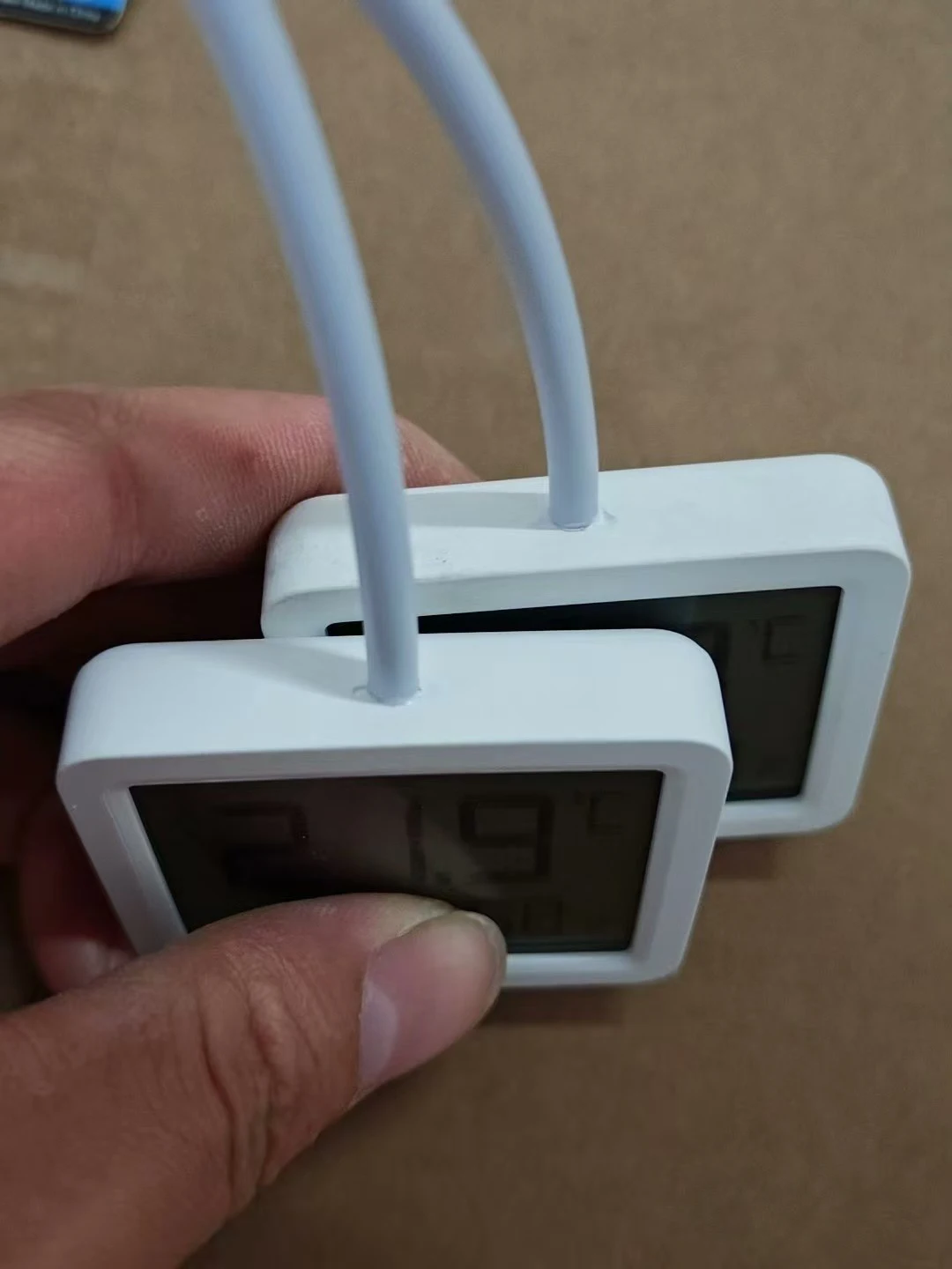 Xiaomi termômetro 3mini modificado tanque de peixes medidor de temperatura da água banho temperatura da água tanque grama ar chuva floresta umidade