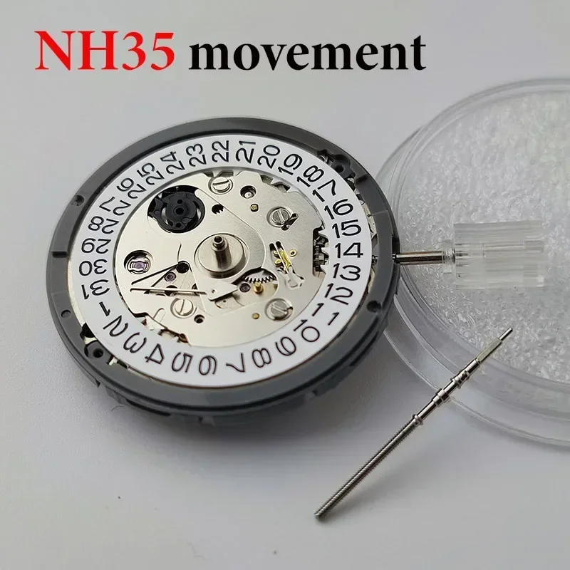 36mm 39mm NH35 Case Stainless Steel Sapphire Glass 28.5mm Arabic Dial Watch Set For Datejust NH35 Automatic Movement Parts