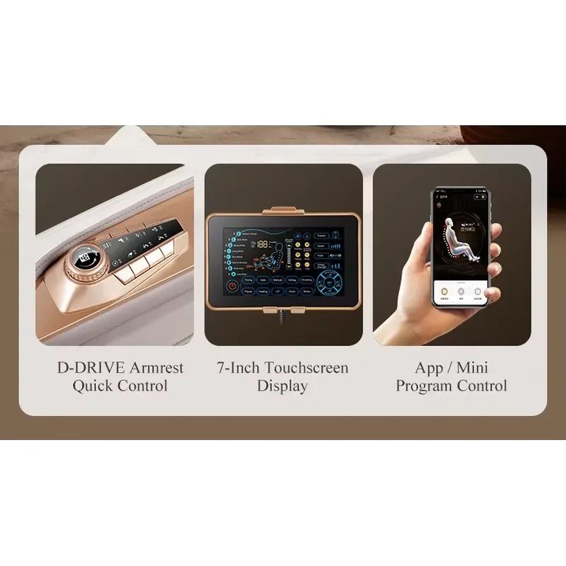 Commercial Grade Massage Chair for Spa Office Home Durable PU Leather 3D Mechanism Long SL Track Full Body Relaxation