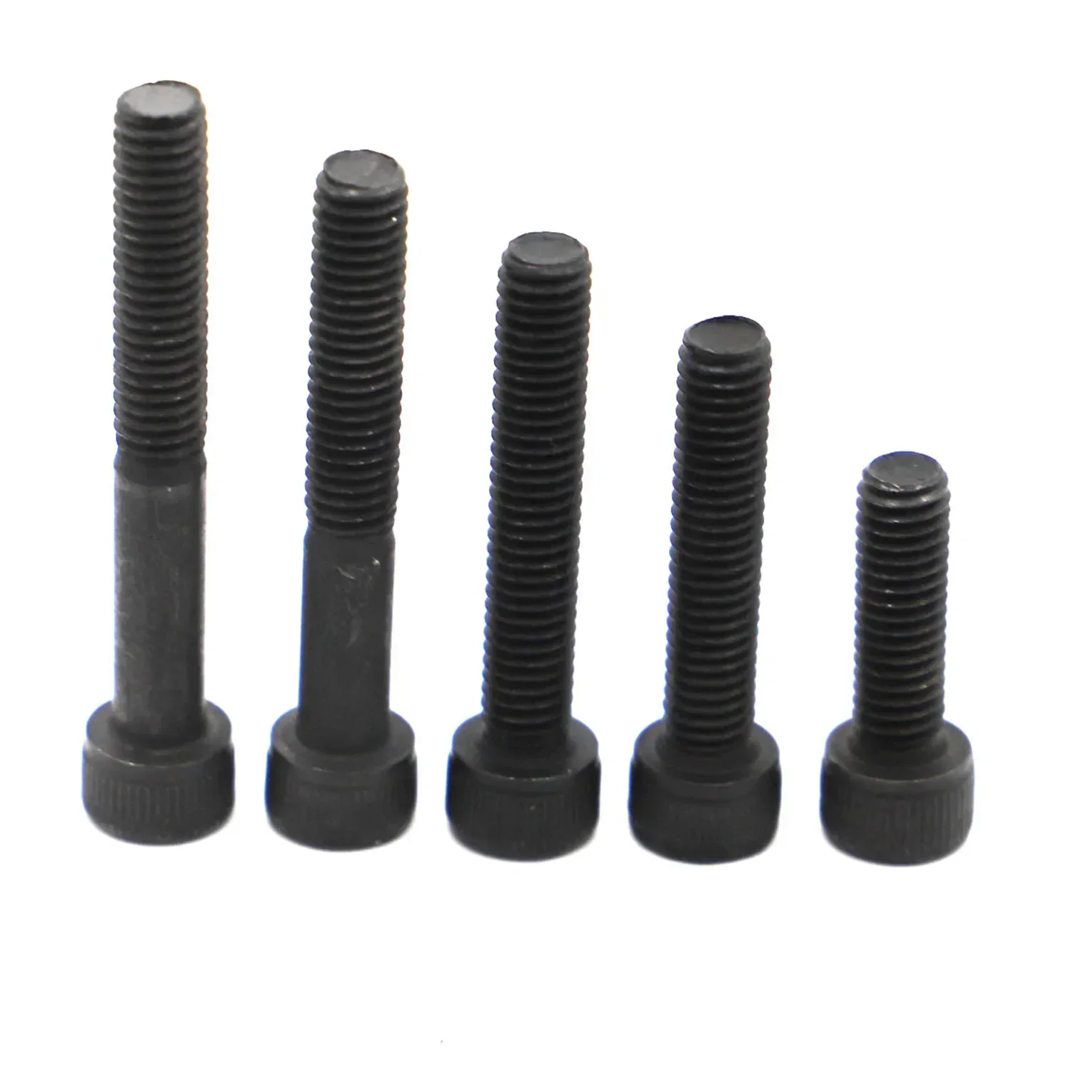 Black Grade 12.9 Allen Screws M1.6 M2 M2.5 M3 M4 M5 M6 M8 M10 DIN912 Hexagon Socket Head Cap Bolt Hex Socket Head Screw