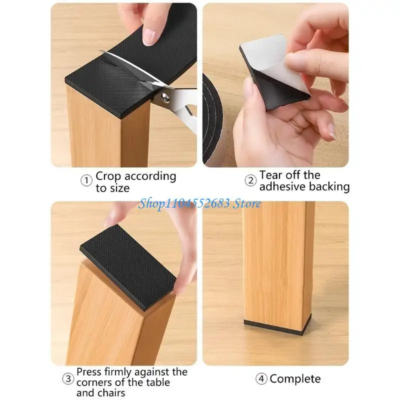 Y6GD Hałas Redukse Covers Nogaże nóg podkładka do biura domowego i wypożyczalni