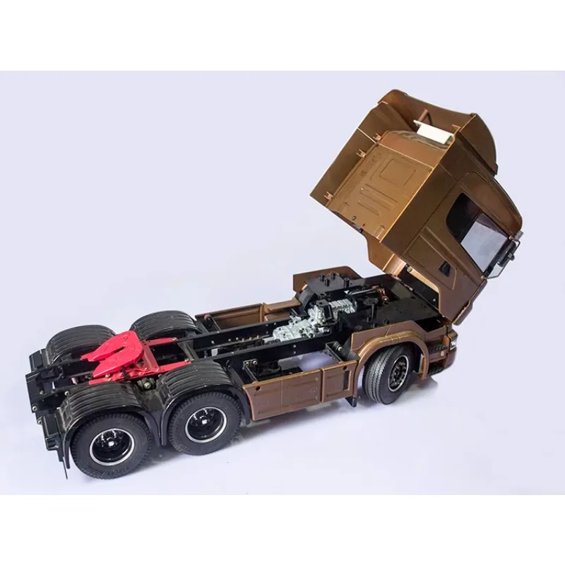 Transmissão automática continuamente variável para 1/14 tamiya rc caminhão basculante rastreador carro scania 770s volvo benz arocs man tgx lesu