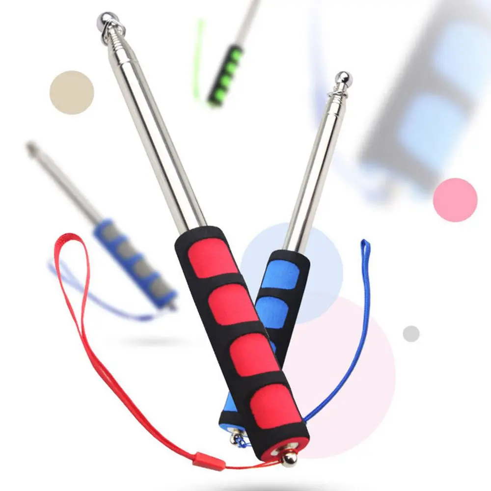 Handheld Windsock 1.4M/1.6M/2M Flags Windsock Telescopic Flag Pole Tour Guide Flagpole Handheld Flag Pole Teachers Pointer